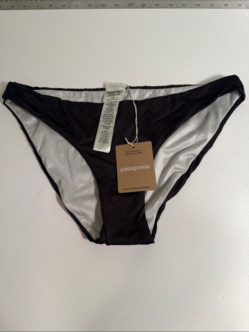 Patagonia Women's Black Bottoms - Bikini/Swim Bottom